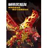 KAZI GBL BOZHI KY8150 FlameDragon Xếp hình lắp ráp ghép mô hình Thiết bị cơ khí Hỏa Long