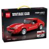 minGDi LEIBAO K2261 Vintage Car Fer-250 Xếp hình lắp ráp ghép mô hình Chiếc xe cổ điển Ferrari 250 GTO