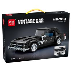 minGDi LEIBAO K2260 Vintage Car MB-300 Xếp hình lắp ráp ghép mô hình Xe cổ điển MB-300