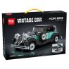 minGDi LEIBAO K2262 Vintage Car HOR-853 Xếp hình lắp ráp ghép mô hình Xe cổ Horch 853
