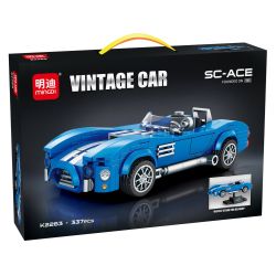 minGDi LEIBAO K2263 Vintage Car SC-ACE Xếp hình lắp ráp ghép mô hình Xe cổ điển SC-ACE