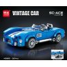 minGDi LEIBAO K2263 Vintage Car SC-ACE Xếp hình lắp ráp ghép mô hình Xe cổ điển SC-ACE
