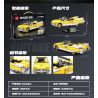 minGDi LEIBAO K2264 Vintage Car CD-EBZ Xếp hình lắp ráp ghép mô hình Xe cổ điển CD-EBZ