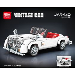 minGDi LEIBAO K2265 Vintage Car JAR-140 Xếp hình lắp ráp ghép mô hình Xe hơi cổ điển JAR-140