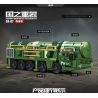 minGDi LEIBAO K3119 Xếp hình lắp ráp ghép mô hình Vũ khí quan trọng nhất của đất nước: Xe tên lửa DX-07