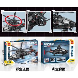 minGDi LEIBAO K3151 Xếp hình lắp ráp ghép mô hình Vũ khí quốc gia: RAH-86 Shoshone