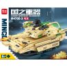 minGDi LEIBAO K3157 Xếp hình lắp ráp ghép mô hình Vũ khí quan trọng nhất của đất nước: xe tăng M4709-x
