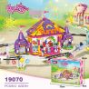 WOMA 19070 Fairy Land：Angles Merry Go Round Xếp hình lắp ráp ghép mô hình Thành phố trong mơ: Tàu lượn siêu tốc