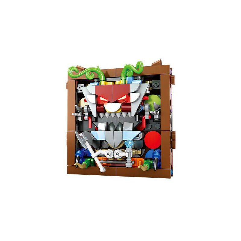 WOMA 11702 Halloween Devil Book Xếp hình lắp ráp ghép mô hình Sách ma quỷ Halloween 12 loại