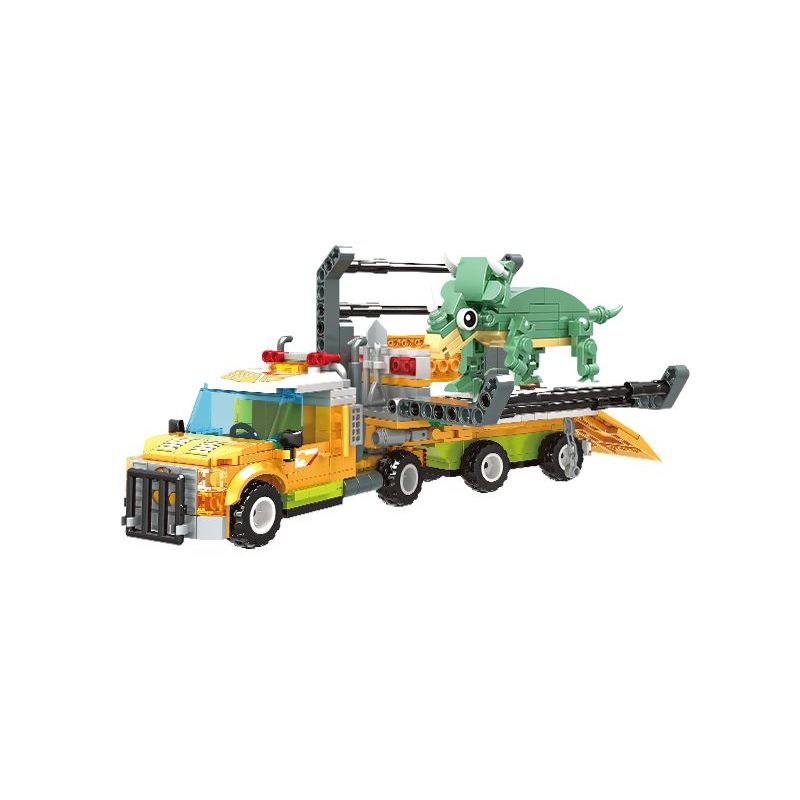 WOMA 19041 Dinosaur Xếp hình lắp ráp ghép mô hình vận chuyển khủng long