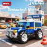 WOMA 15066 Police SUV Xếp hình lắp ráp ghép mô hình SUV cảnh sát