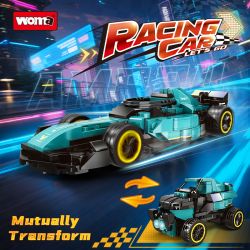 WOMA 11122 Xếp hình lắp ráp ghép mô hình cuộc đua