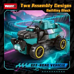 WOMA 11122 Xếp hình lắp ráp ghép mô hình cuộc đua