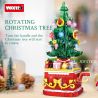 WOMA 11149 Rotating Christmas Tree Xếp hình lắp ráp ghép mô hình cây thông giáng sinh