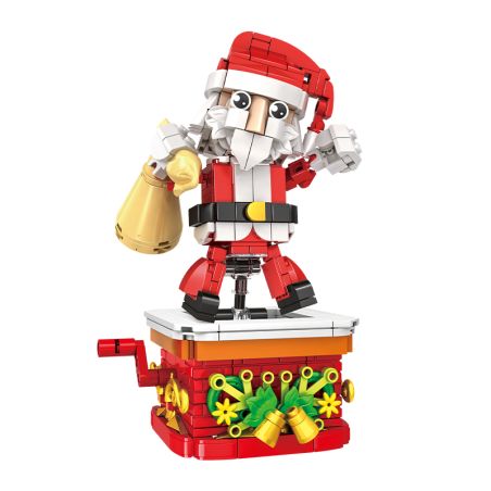 WOMA 11148 Swing Santa Claus Xếp hình lắp ráp ghép mô hình Ông già Noel