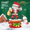 WOMA 11148 Swing Santa Claus Xếp hình lắp ráp ghép mô hình Ông già Noel