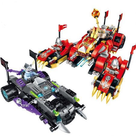 Enlighten 2214 Qman 2214 non  XE TĂNG LỬA KYLIN bộ đồ chơi xếp lắp ráp ghép mô hình Creation Of The Gods FIRE KYLIN TANK Phong Thần 478 khối