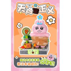 TOP TOY TC2617 Xếp hình lắp ráp ghép mô hình Cuộc sống hàng ngày của chú thỏ Pantrous 囧囧囧 Blind Box