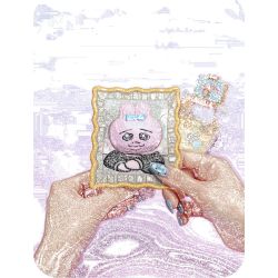 TOP TOY TC2617 Xếp hình lắp ráp ghép mô hình Cuộc sống hàng ngày của chú thỏ Pantrous 囧囧囧 Blind Box