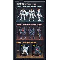 TOP TOY TC2421 Lancelot of The Lake Xếp hình lắp ráp ghép mô hình Hiệu ứng tổ tiên Mo Shou: Hiệp sĩ hồ