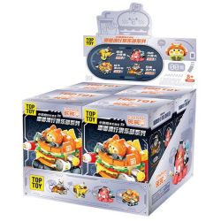 TOP TOY TC2615 Xếp hình lắp ráp ghép mô hình Câu lạc bộ trượt ván Little Parrot BEBE Dudu 4 mẫu