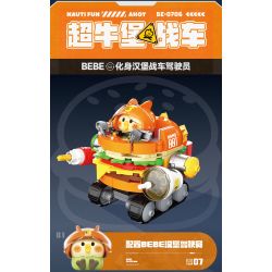 TOP TOY TC2615 Xếp hình lắp ráp ghép mô hình Câu lạc bộ trượt ván Little Parrot BEBE Dudu 4 mẫu