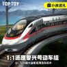 TOP TOY TC1228 Xếp hình lắp ráp ghép mô hình Vũ khí quan trọng nhất của một cường quốc: Đường sắt cao tốc Fuxing CR400