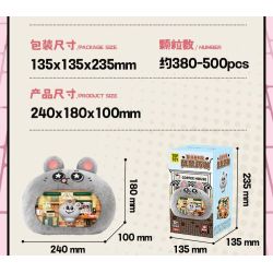 TOP TOY TC3611 Photo Studio Xếp hình lắp ráp ghép mô hình Ngành Chuột có chuyên ngành: Meimei Photo Studio