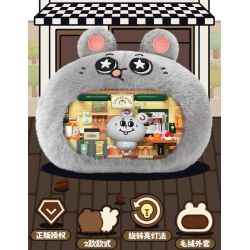 TOP TOY TC3612 Coffee House Xếp hình lắp ráp ghép mô hình Có chuyên ngành diệt chuột: cà phê thuốc diệt chuột