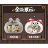 TOP TOY TC3612 Coffee House Xếp hình lắp ráp ghép mô hình Có chuyên ngành diệt chuột: cà phê thuốc diệt chuột