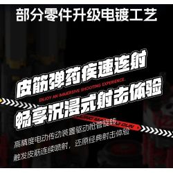 JAKI KK001 Xếp hình lắp ráp ghép mô hình Cỗ máy hoang dã: Máy xé áo giáp hạng nặng Gatling