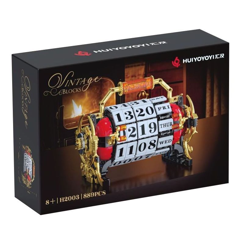 remittance H2003 Xếp hình lắp ráp ghép mô hình lịch cổ điển