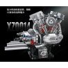 XINZHUAN XZ0014 Stormcore V2 Engine Xếp hình lắp ráp ghép mô hình Động cơ đầu dẹt của Harley