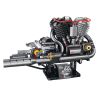 XINZHUAN XZ0015 Stormcore V2 Engine Xếp hình lắp ráp ghép mô hình Động cơ đầu chai của Harley