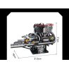 XINZHUAN XZ0015 Stormcore V2 Engine Xếp hình lắp ráp ghép mô hình Động cơ đầu chai của Harley