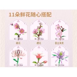 PanlosBrick 655078 Panlos Brick 655078 BẠCH ĐÀN bộ đồ chơi xếp lắp ráp ghép mô hình Creator Sáng Tạo 66 khối