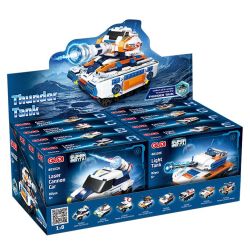 GUDI 40102 SIÊU ĐỘI THUNDER TANK 8 TỔ HỢP bộ đồ chơi xếp lắp ráp ghép mô hình Military Army Quân Sự Bộ Đội 634 khối
