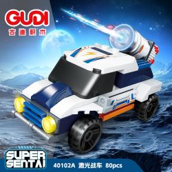 GUDI 40102 SIÊU ĐỘI THUNDER TANK 8 TỔ HỢP bộ đồ chơi xếp lắp ráp ghép mô hình Military Army Quân Sự Bộ Đội 634 khối