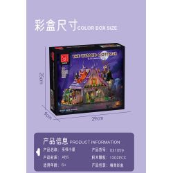 MorkModel 031059 Mork Model 031059 TÚP LỀU PHÙ THỦY bộ đồ chơi xếp lắp ráp ghép mô hình Creator Sáng Tạo 1202 khối