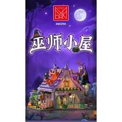 MorkModel 031059 Mork Model 031059 TÚP LỀU PHÙ THỦY bộ đồ chơi xếp lắp ráp ghép mô hình Creator Sáng Tạo 1202 khối