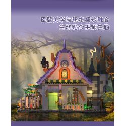 MorkModel 031059 Mork Model 031059 TÚP LỀU PHÙ THỦY bộ đồ chơi xếp lắp ráp ghép mô hình Creator Sáng Tạo 1202 khối