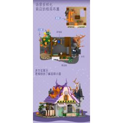 MorkModel 031059 Mork Model 031059 TÚP LỀU PHÙ THỦY bộ đồ chơi xếp lắp ráp ghép mô hình Creator Sáng Tạo 1202 khối