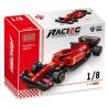 STACK 08001-A 08001-B 08001-C 08001-D XE ĐUA CÔNG THỨC F1 4 MẪU bộ đồ chơi xếp lắp ráp ghép mô hình Racers Đua Tốc Độ 1255 khối