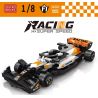 STACK 08001-A 08001-B 08001-C 08001-D XE ĐUA CÔNG THỨC F1 4 MẪU bộ đồ chơi xếp lắp ráp ghép mô hình Racers Đua Tốc Độ 1255 khối