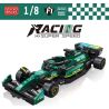 STACK 08001-A 08001-B 08001-C 08001-D XE ĐUA CÔNG THỨC F1 4 MẪU bộ đồ chơi xếp lắp ráp ghép mô hình Racers Đua Tốc Độ 1255 khối