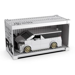 PIBO PB8848 8848 TOYOTA ALPHARD MPV 1:32 tỷ lệ 1:32 bộ đồ chơi xếp lắp ráp ghép mô hình Racers Đua Tốc Độ