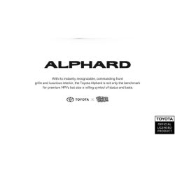 PIBO PB8848 8848 TOYOTA ALPHARD MPV 1:32 tỷ lệ 1:32 bộ đồ chơi xếp lắp ráp ghép mô hình Racers Đua Tốc Độ