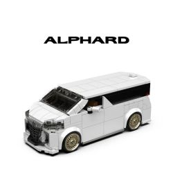 PIBO PB8848 8848 TOYOTA ALPHARD MPV 1:32 tỷ lệ 1:32 bộ đồ chơi xếp lắp ráp ghép mô hình Racers Đua Tốc Độ