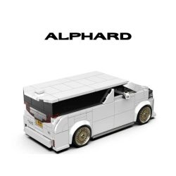 PIBO PB8848 8848 TOYOTA ALPHARD MPV 1:32 tỷ lệ 1:32 bộ đồ chơi xếp lắp ráp ghép mô hình Racers Đua Tốc Độ