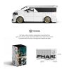 PIBO PB8848 8848 TOYOTA ALPHARD MPV 1:32 tỷ lệ 1:32 bộ đồ chơi xếp lắp ráp ghép mô hình Racers Đua Tốc Độ